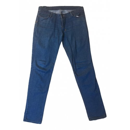 Pre-owned Ksubi Straight Jeans In Blue