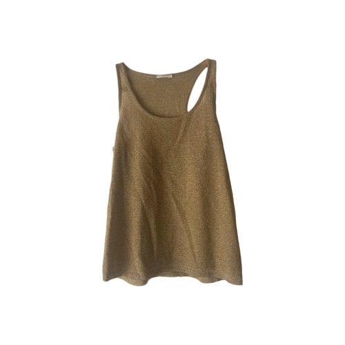 Pre-owned Chloé Top In Gold
