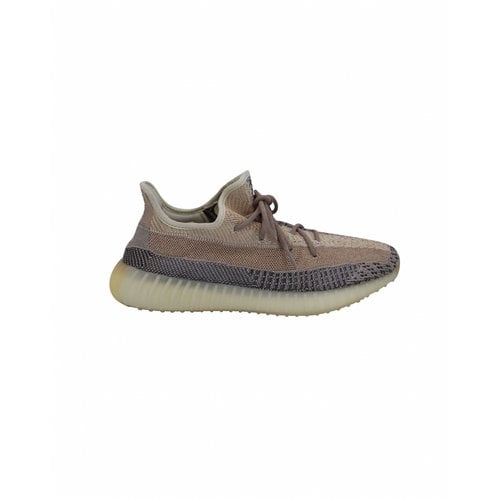 Pre-owned Yeezy Low Trainers In Beige