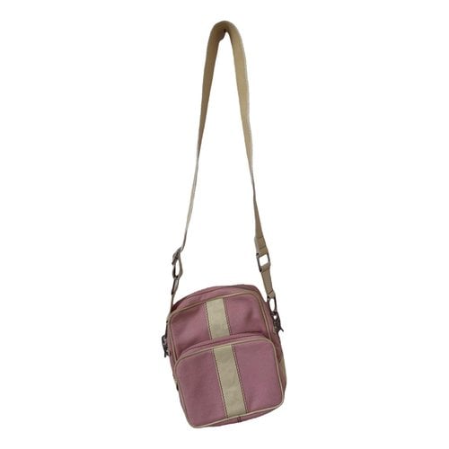 Pre-owned Fay Cloth Crossbody Bag In Pink