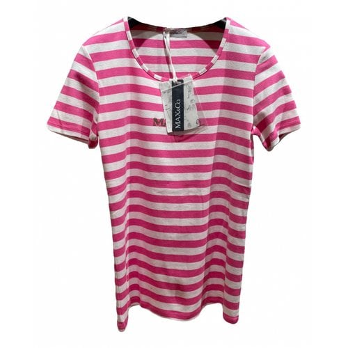 Pre-owned Max & Co T-shirt In Pink