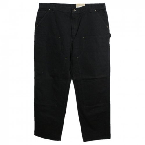 Pre-owned Carhartt Straight Jeans In Black