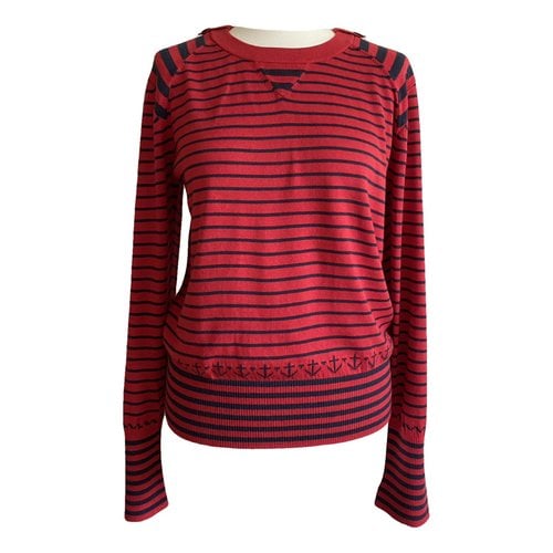 Pre-owned Marc By Marc Jacobs Silk Sweatshirt In Red