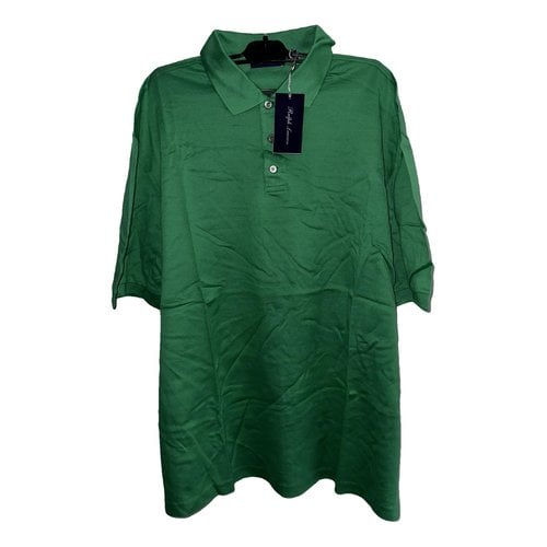 Pre-owned Ralph Lauren Polo Shirt In Green
