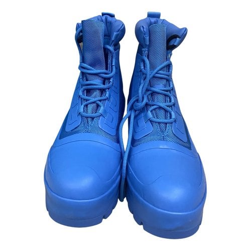 Pre-owned Converse X Ambush Lace Up Boots In Blue