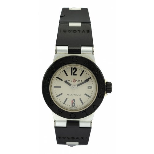 Pre-owned Bvlgari Diagono Watch In Beige