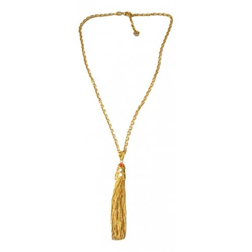 Pre-owned Sylvia Toledano Necklace In Gold