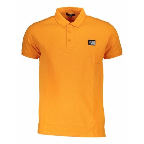 Pre-owned Class Cavalli Polo Shirt In Orange