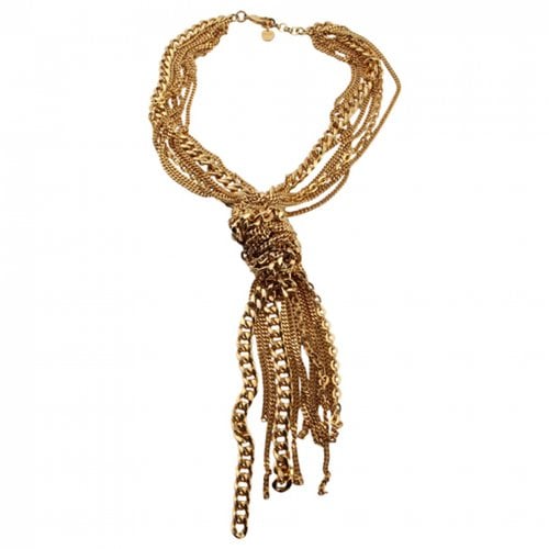 Pre-owned Tom Ford Long Necklace In Gold