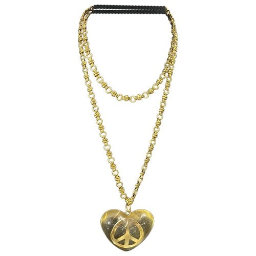 Pre-owned Moschino Necklace In Other