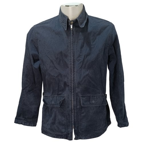Pre-owned Fay Vest In Blue