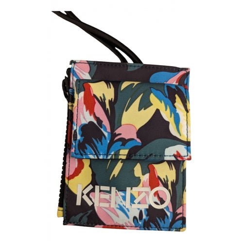 Pre-owned Kenzo Card Wallet In Multicolour