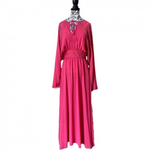 Pre-owned Giambattista Valli Maxi Dress In Pink