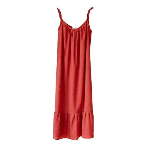 Pre-owned Emerson Fry Maxi Dress In Red