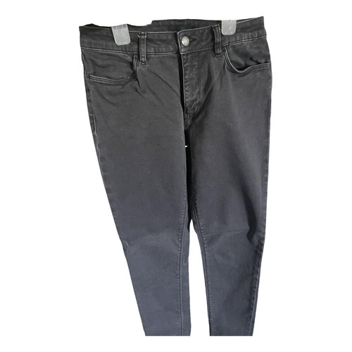 Pre-owned Prada Slim Jeans In Grey