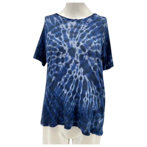 Pre-owned Raquel Allegra T-shirt In Blue