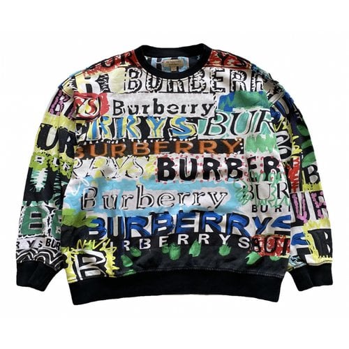 Pre-owned Burberry Sweatshirt In Multicolour