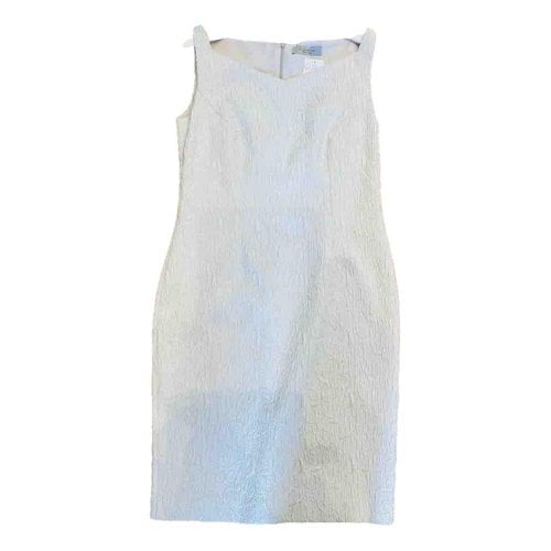 Pre-owned D Exterior Mini Dress In White