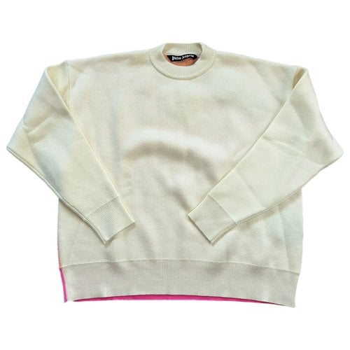 Pre-owned Palm Angels Wool Pull In Multicolour