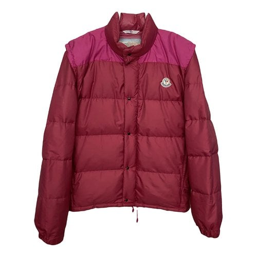 Pre-owned Moncler Puffer In Pink
