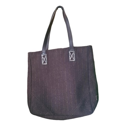 Pre-owned Longchamp Cloth Handbag In Brown