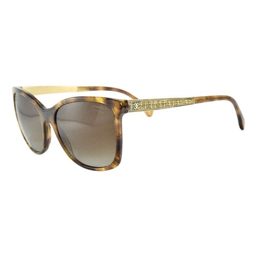 Pre-owned Chanel Sunglasses In Brown