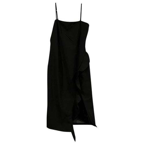 Pre-owned Bardot Maxi Dress In Black