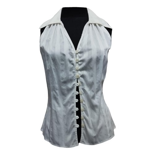 Pre-owned Anne Fontaine Vest In White