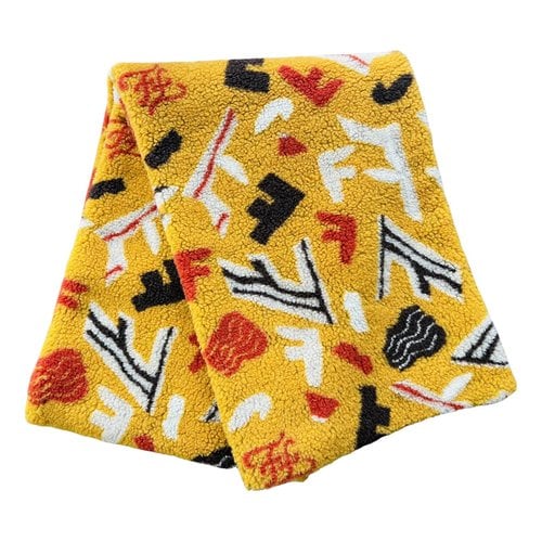 Pre-owned Fendi Scarf In Yellow