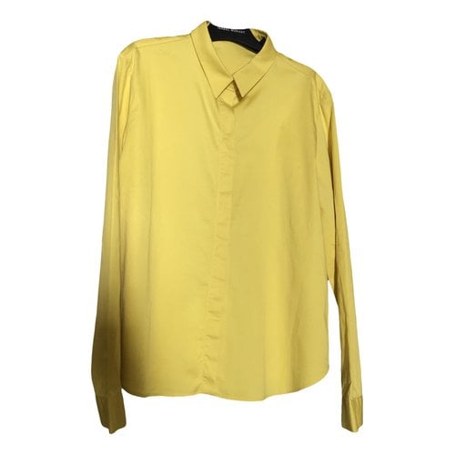 Pre-owned Jil Sander Blouse In Yellow