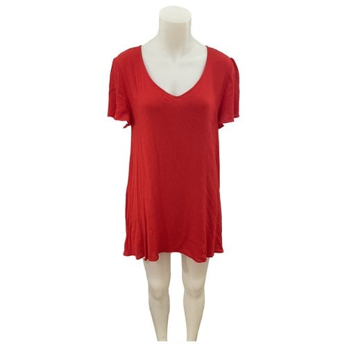 Pre-owned Show Me Your Mumu Mini Dress In Red