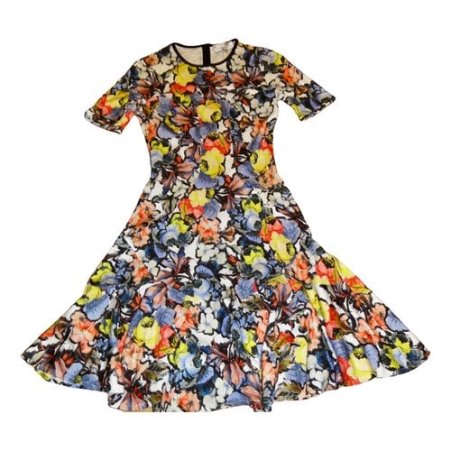 Pre-owned Erdem Mini Dress In Multicolour