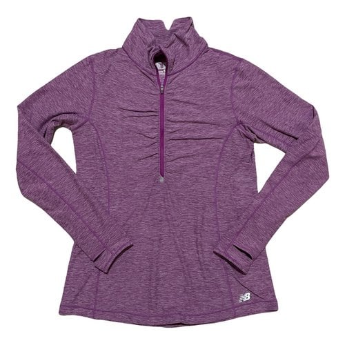 Pre-owned New Balance Blouse In Purple