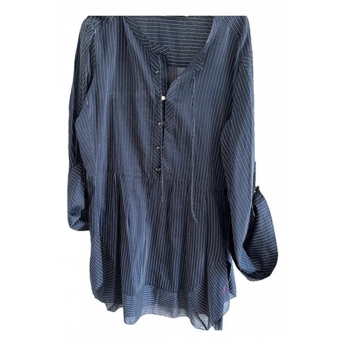 Pre-owned Dorothee Schumacher Blouse In Blue