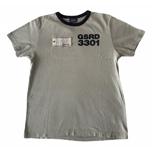Pre-owned G-star Raw T-shirt In Beige