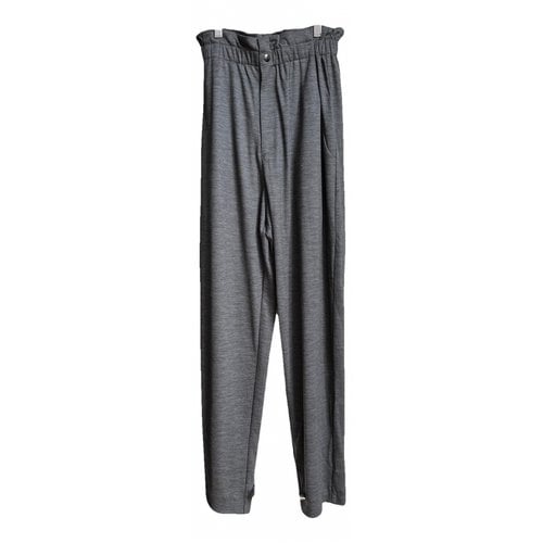 Pre-owned Isabel Marant Wool Harem In Grey
