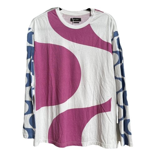 Pre-owned Isabel Marant Jersey Top In Multicolour