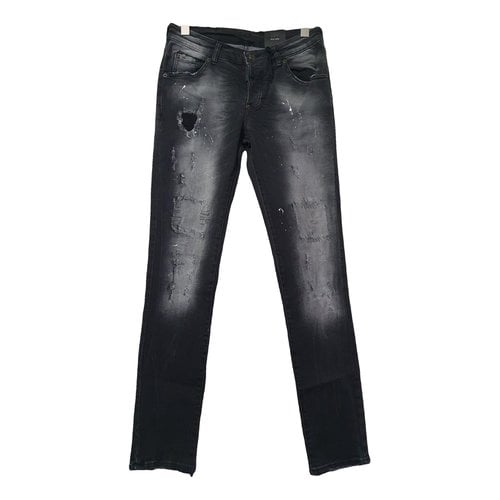 Pre-owned Dsquared2 Slim Jeans In Black