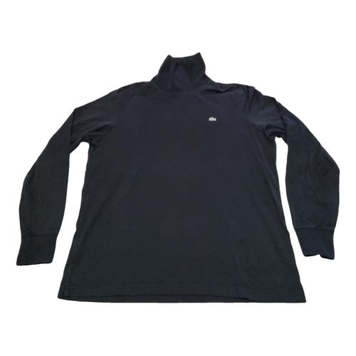 Pre-owned Lacoste T-shirt In Black