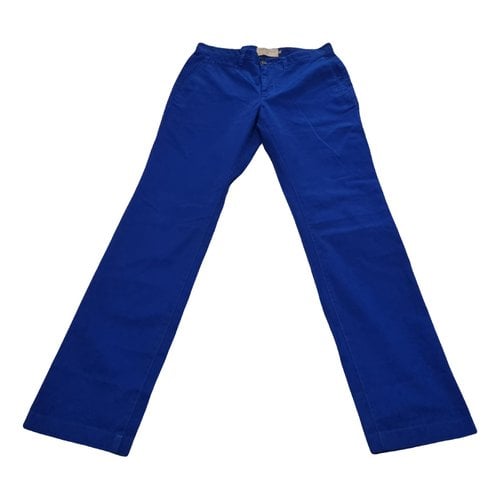 Pre-owned Chevignon Trousers In Blue