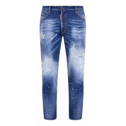 Pre-owned Dsquared2 Jeans In Blue