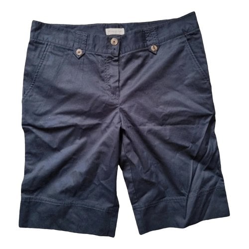 Pre-owned Massimo Dutti Short Pants In Blue