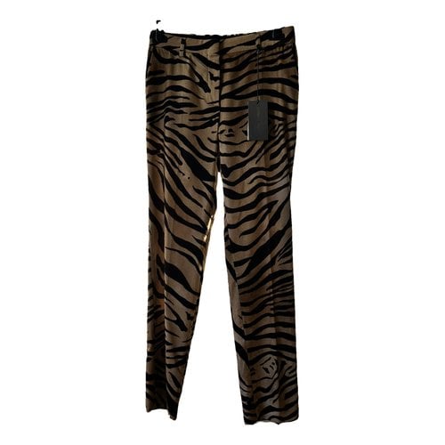 Pre-owned Alberta Ferretti Straight Pants In Other