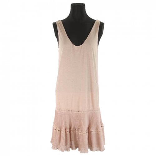 Pre-owned Manoush Dress In Pink