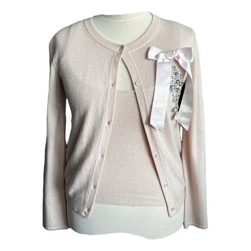 Pre-owned Valentino Cashmere Top In Pink
