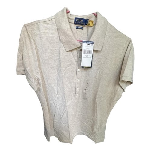 Pre-owned Polo Ralph Lauren Polo In Beige