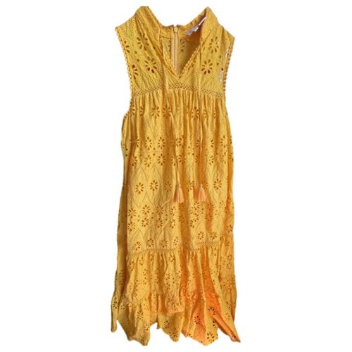 Pre-owned Kate Spade Mid-length Dress In Yellow