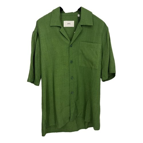 Pre-owned Ami Alexandre Mattiussi Shirt In Green
