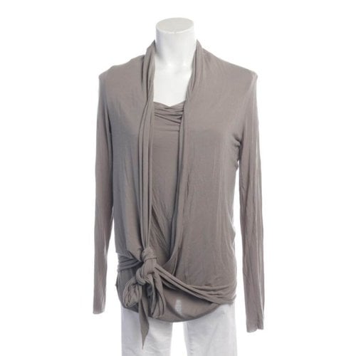 Pre-owned Allude Twin-set In Grey