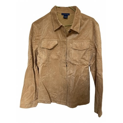 Pre-owned Anthropologie Shirt In Camel